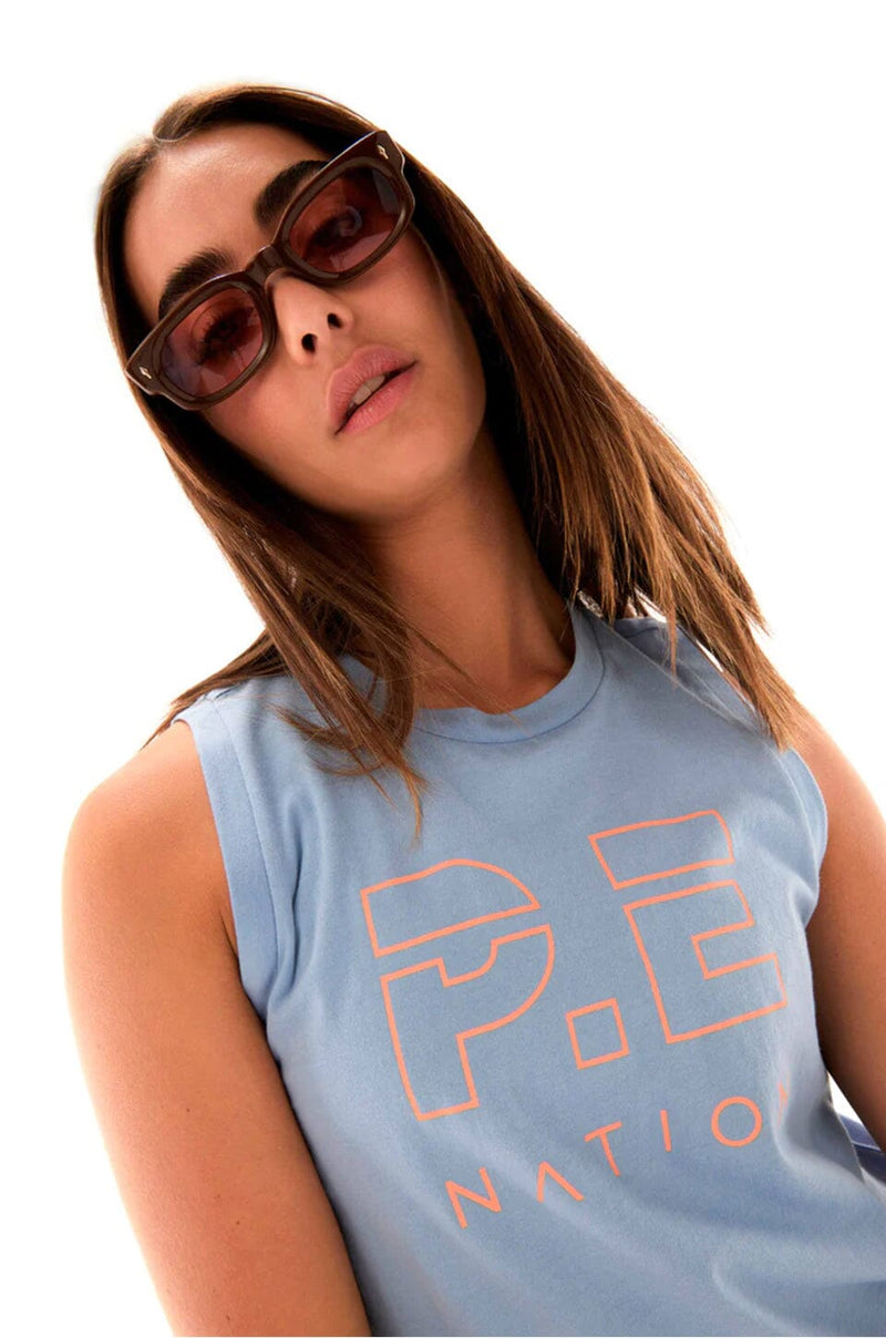 P.E NATION | Shuffle Tank - Lavender Luster