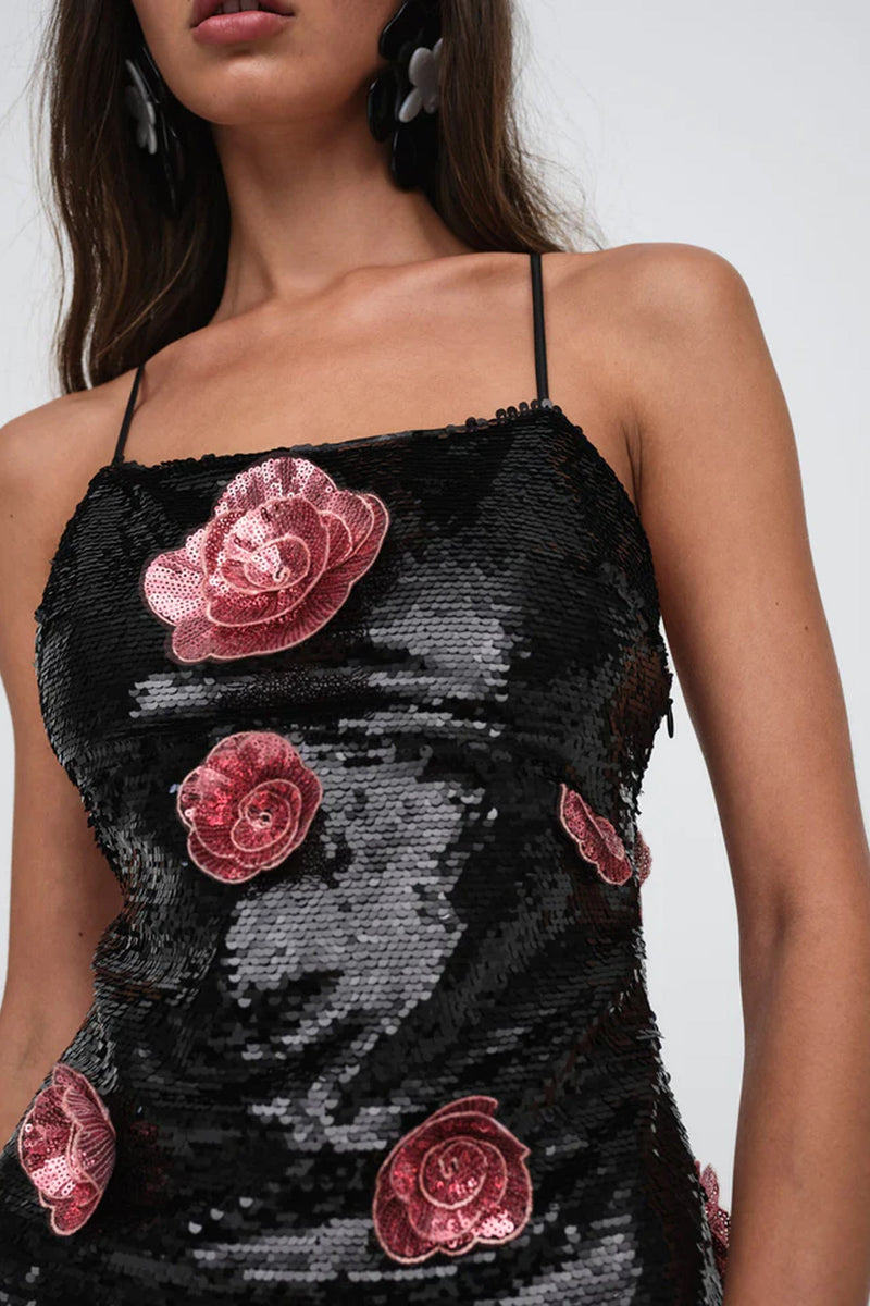 FOR LOVE & LEMONS | Jude Mini Dress - Black Scarlet Clothing FOR LOVE & LEMONS | Jude Mini Dress - Black Scarlet Clothing