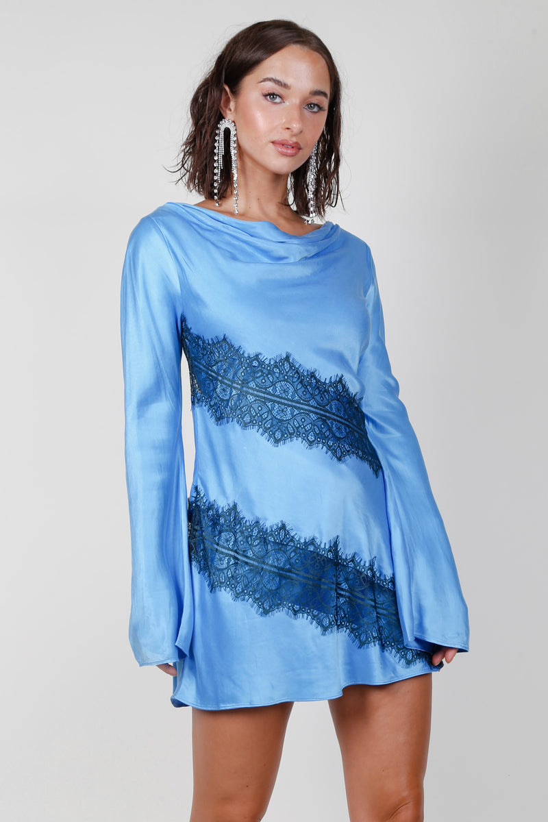 SIGNIFICANT OTHER | Helina Mini Dress - Azure