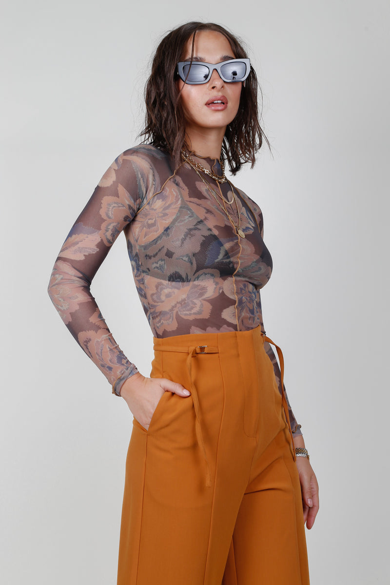 SIGNIFICANT OTHER | Tapestry Jean Top - Gold