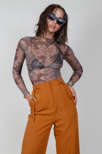 SIGNIFICANT OTHER | Tapestry Jean Top - Gold