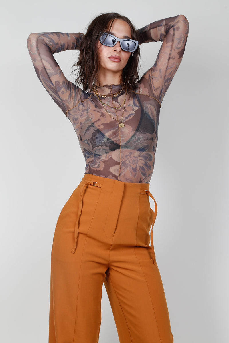 SIGNIFICANT OTHER | Tapestry Jean Top - Gold