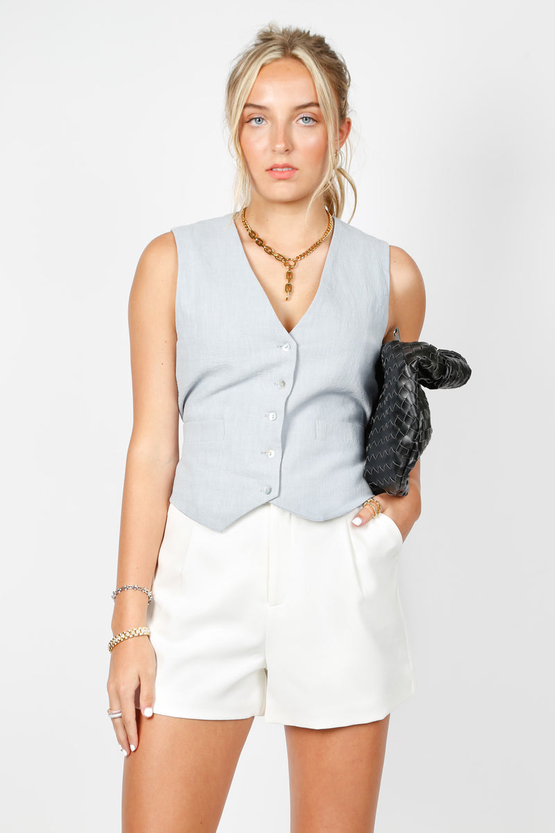 Tailored 2025 shorts white