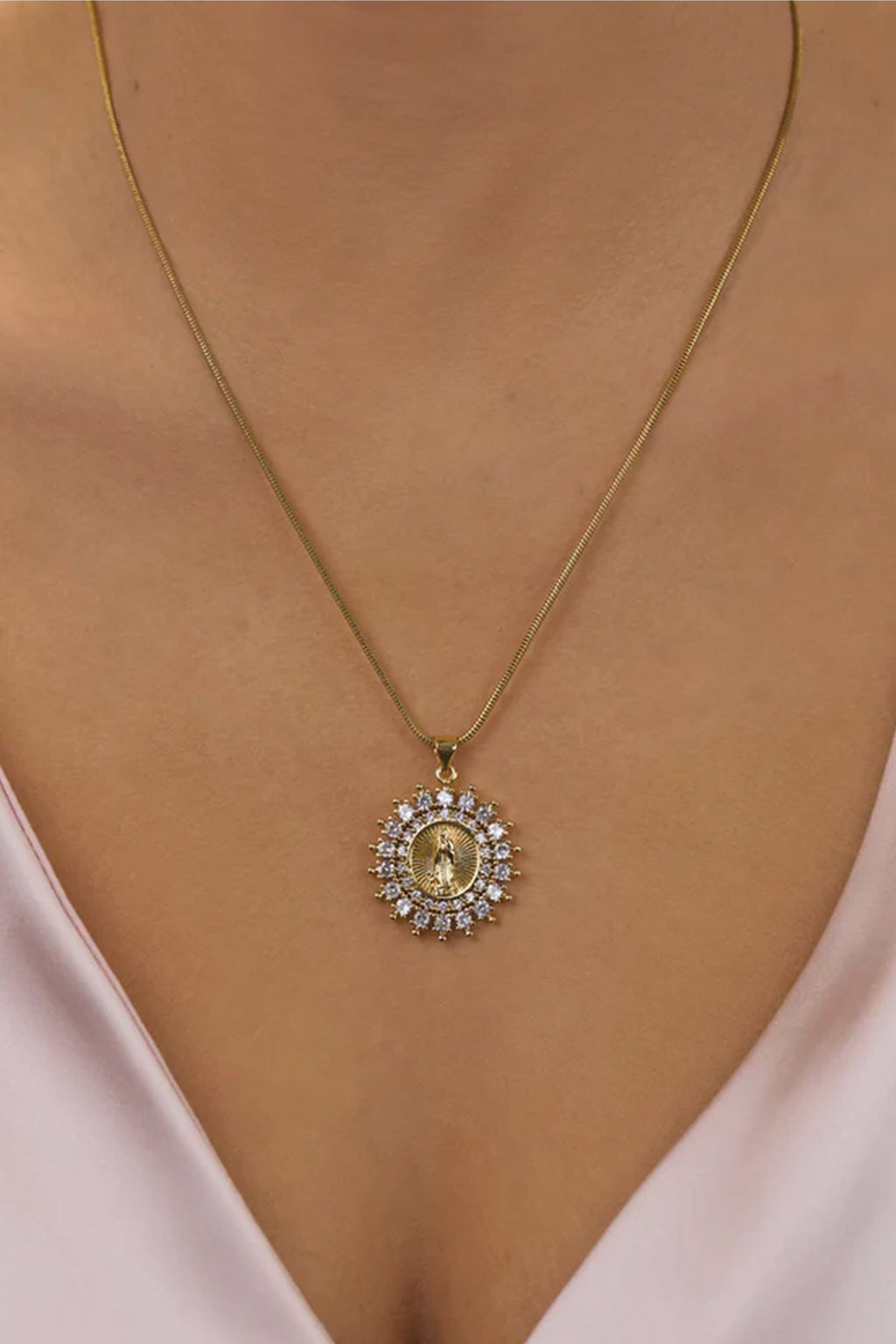 FARRAH B | Devotion Necklace - Gold