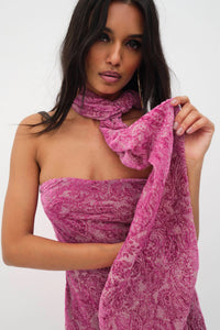 FOR LOVE & LEMONS | Francesca Maxi Dress - Purple
