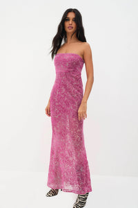 FOR LOVE & LEMONS | Francesca Maxi Dress - Purple