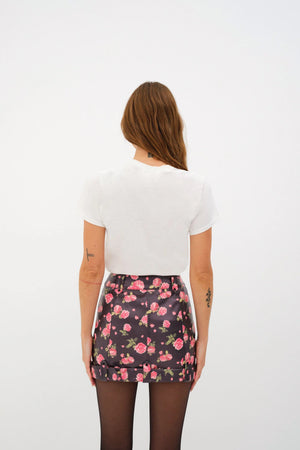 FOR LOVE & LEMONS | Wren Mini Skirt - Black