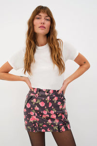 FOR LOVE & LEMONS | Wren Mini Skirt - Black