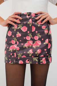 FOR LOVE & LEMONS | Wren Mini Skirt - Black