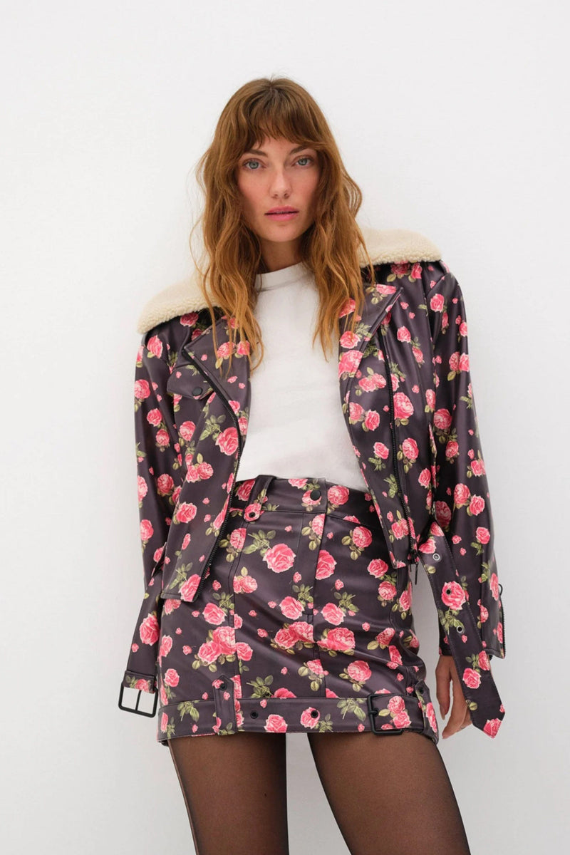 FOR LOVE & LEMONS | Wren Jacket - Black