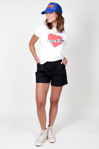 RE/DONE | I love My Mom Tee - Vintage White