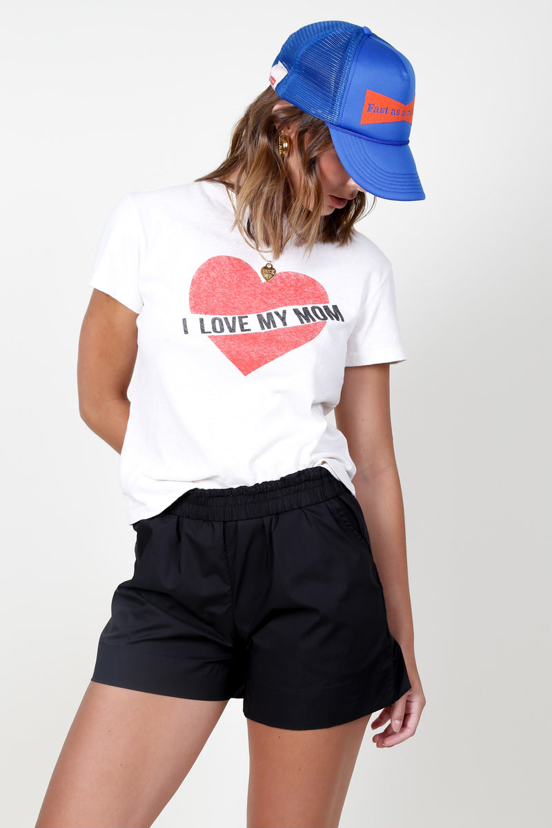 RE/DONE | I love My Mom Tee - Vintage White
