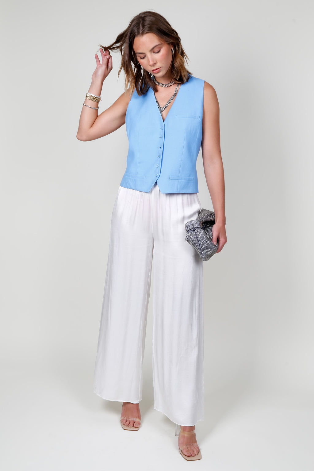 PIPPA | Kimberly Pant - White