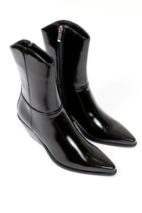 BILLINI | Perrie Booties - Black Patent