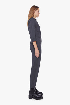 MOTHER | The Specialist Jumpsuit Ankle - Faded Black