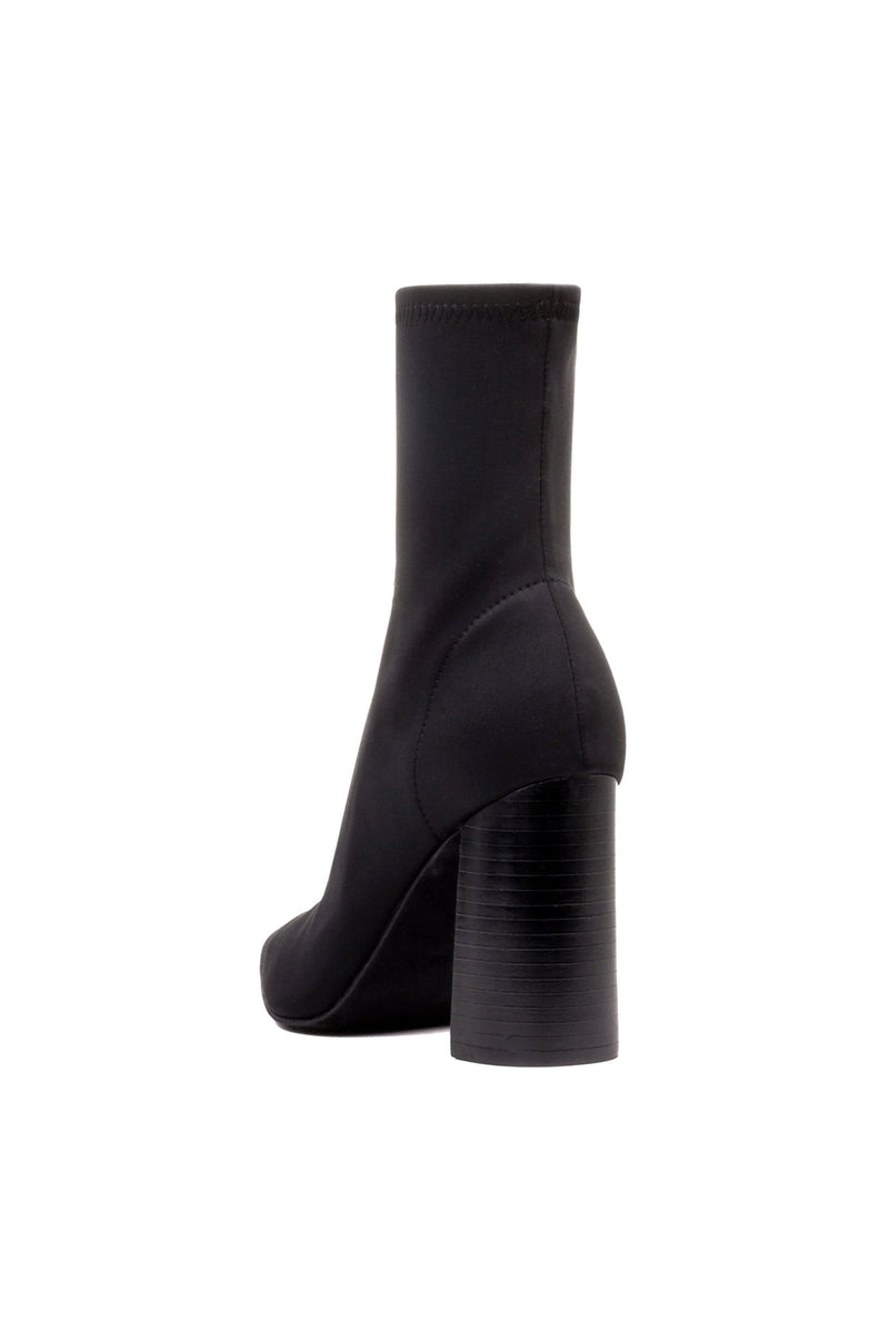 JEFFREY CAMPBELL | The Siren Neoprene Bootie - Black