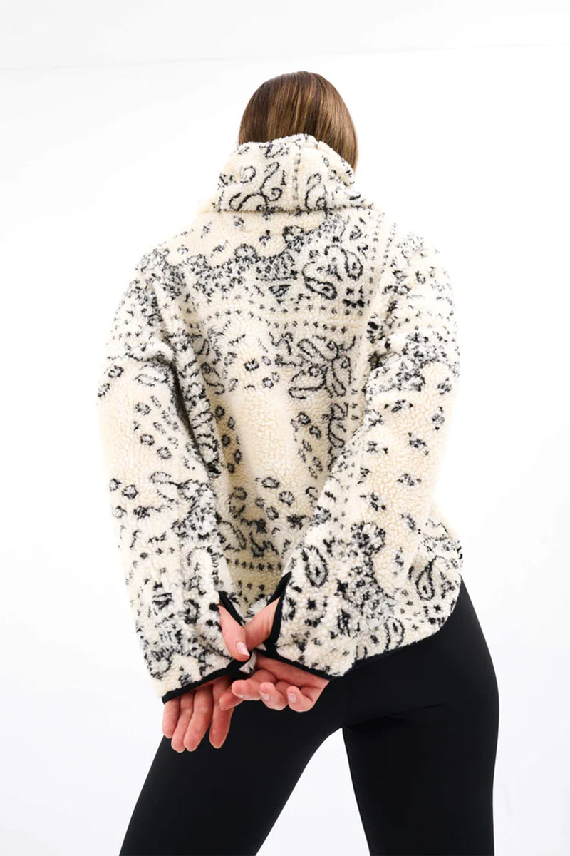 P.E NATION | Andorra Hoodie - Bandana Print