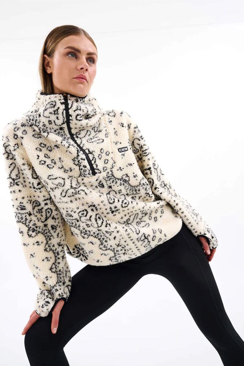 P.E NATION | Andorra Hoodie - Bandana Print