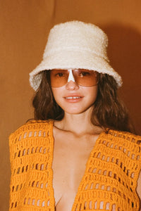LACK OF COLOR | Shore Boucle Bucket Hat