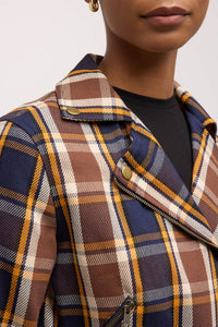 MOTHER | The Moto Jacket - Plaid Reputation