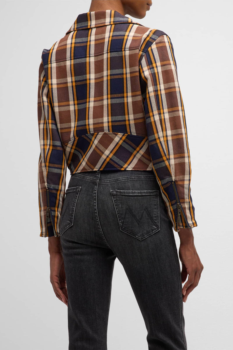 MOTHER | The Moto Jacket - Plaid Reputation