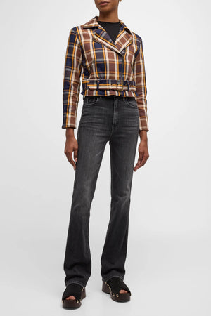 MOTHER | The Moto Jacket - Plaid Reputation