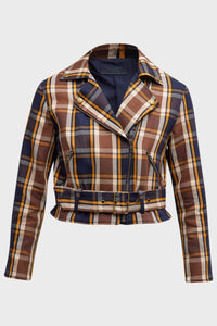 MOTHER | The Moto Jacket - Plaid Reputation