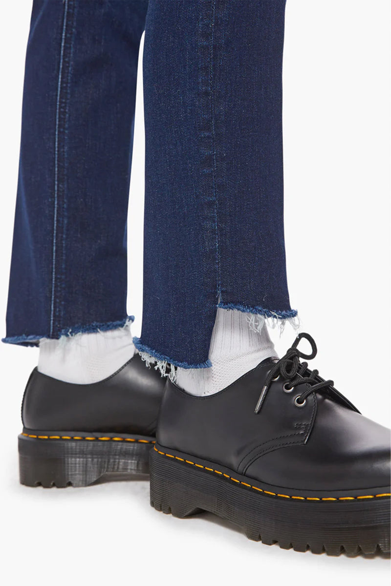 MOTHER | The Mid Rise Dazzler Ankle Stepper - Off Limits