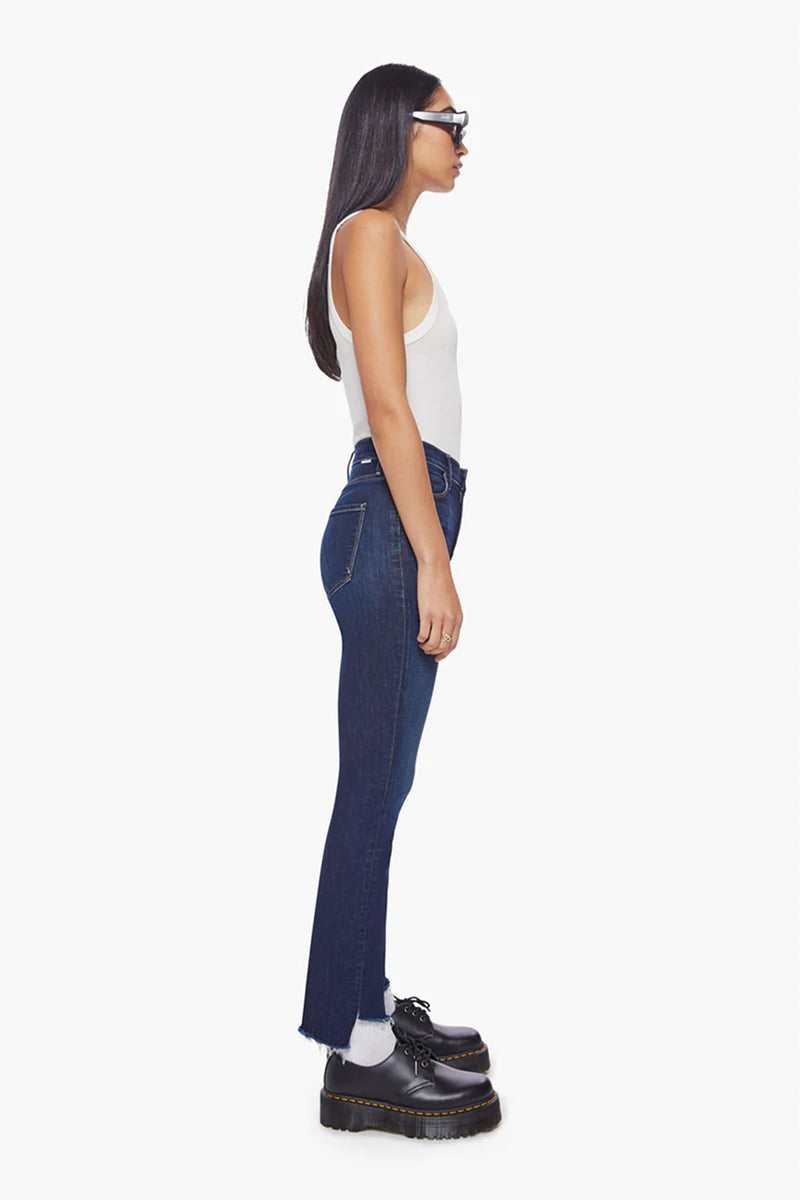 MOTHER | The Mid Rise Dazzler Ankle Stepper - Off Limits