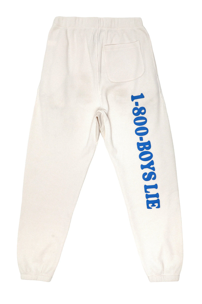 BOYS LIE | 1-800 Sweatpants - Eggshell