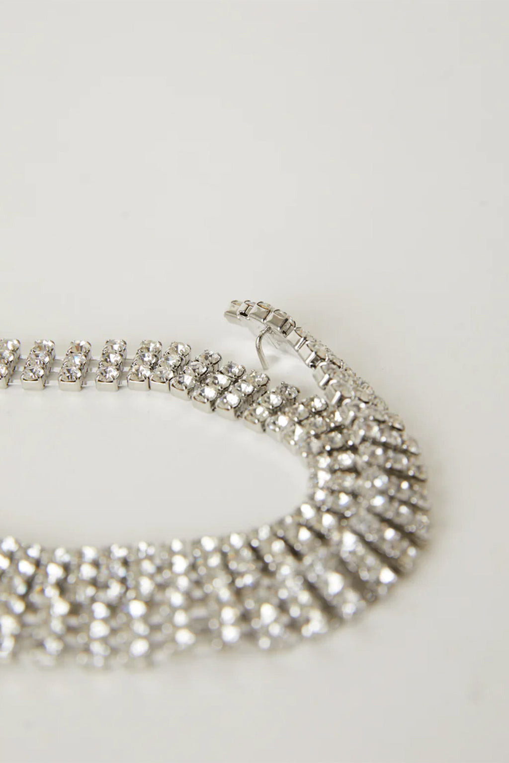 B-LOW THE BELT | Baby Farah Crystal Belt - Silver