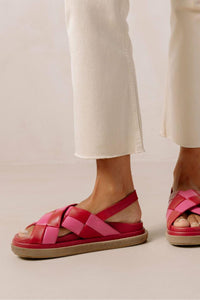 ALOHAS | Marshmallow Sandals - Lipstick