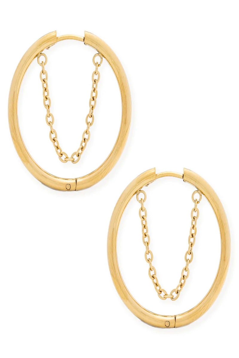 BRACHA | Soho Hoop Earrings - Gold