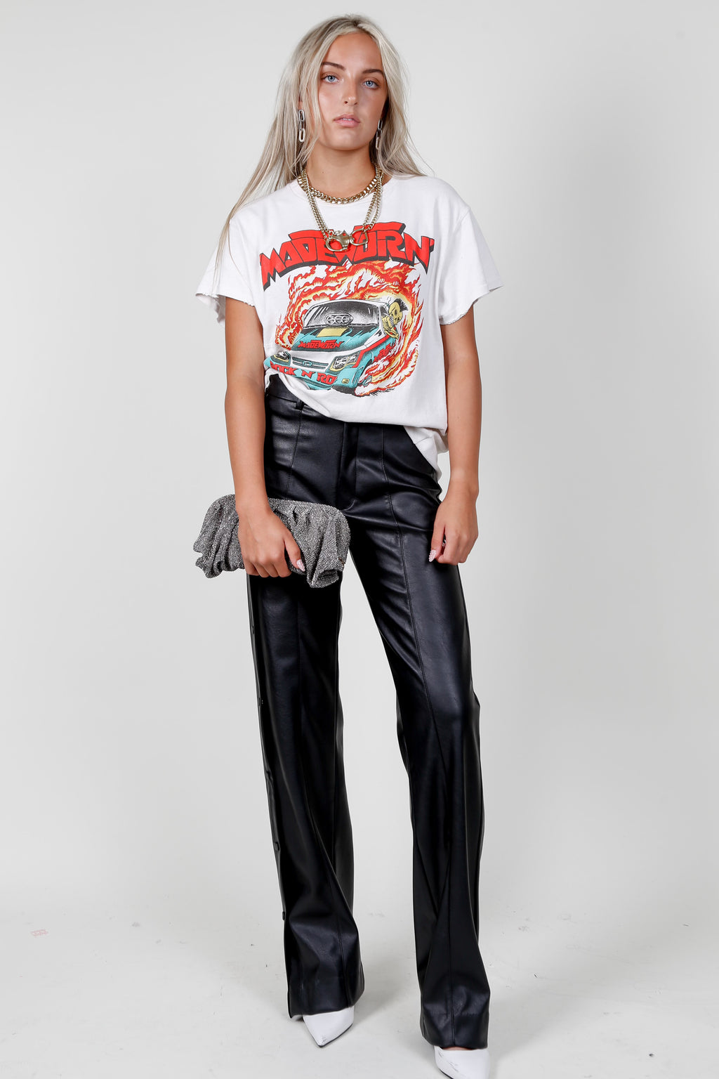 NONCHALANT | Julia Pant - Black