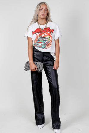 NONCHALANT | Julia Pant - Black