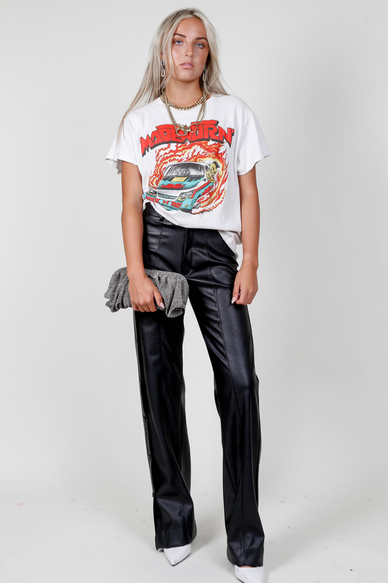 NONCHALANT | Julia Pant - Black
