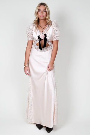 FOR LOVE & LEMONS | Corinne Maxi Dress - Pink