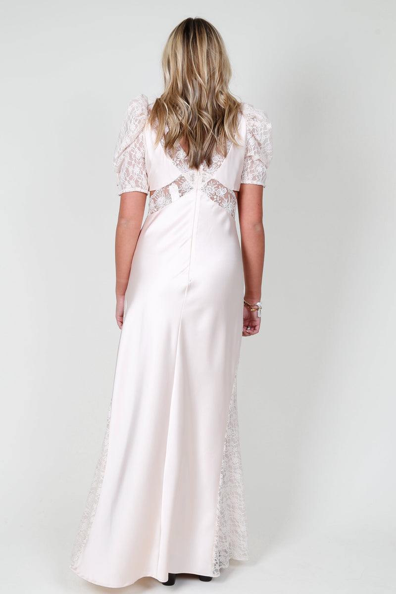 FOR LOVE & LEMONS | Corinne Maxi Dress - Pink