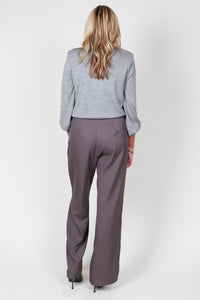 CAMI NYC | The Gama Sweater - Silver Metallic
