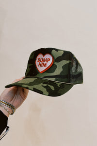 KENZ KUSTOMZ | Dump Him Trucker Hat - Camo
