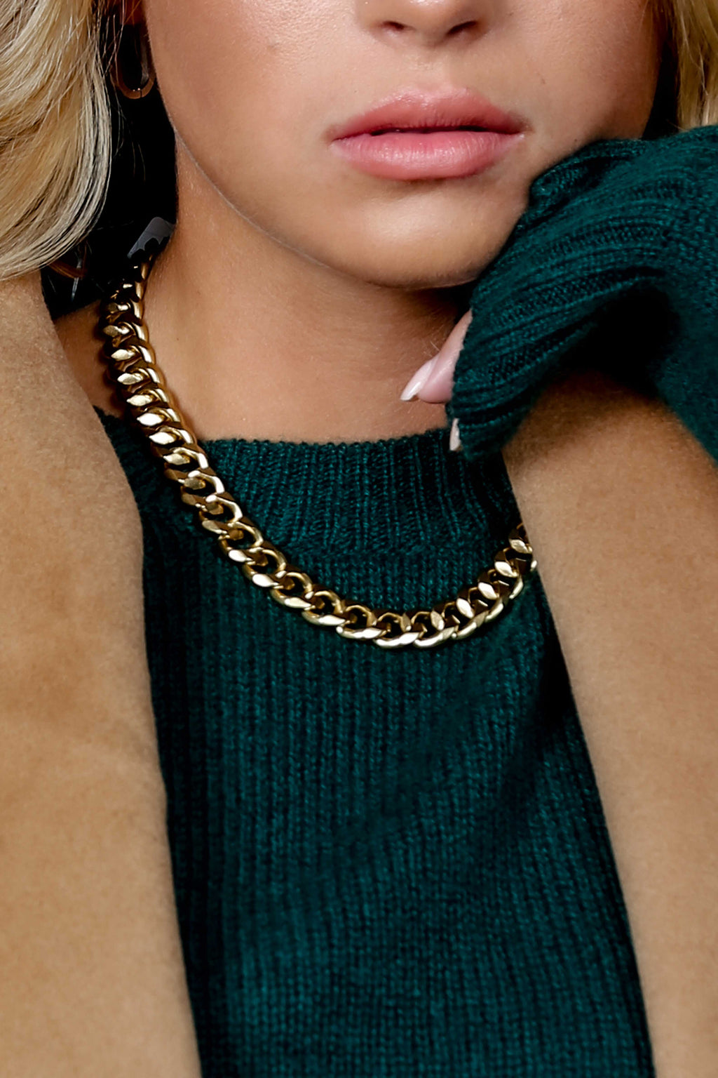 RACHEL NATHAN | Perfect Curb Classic Necklace