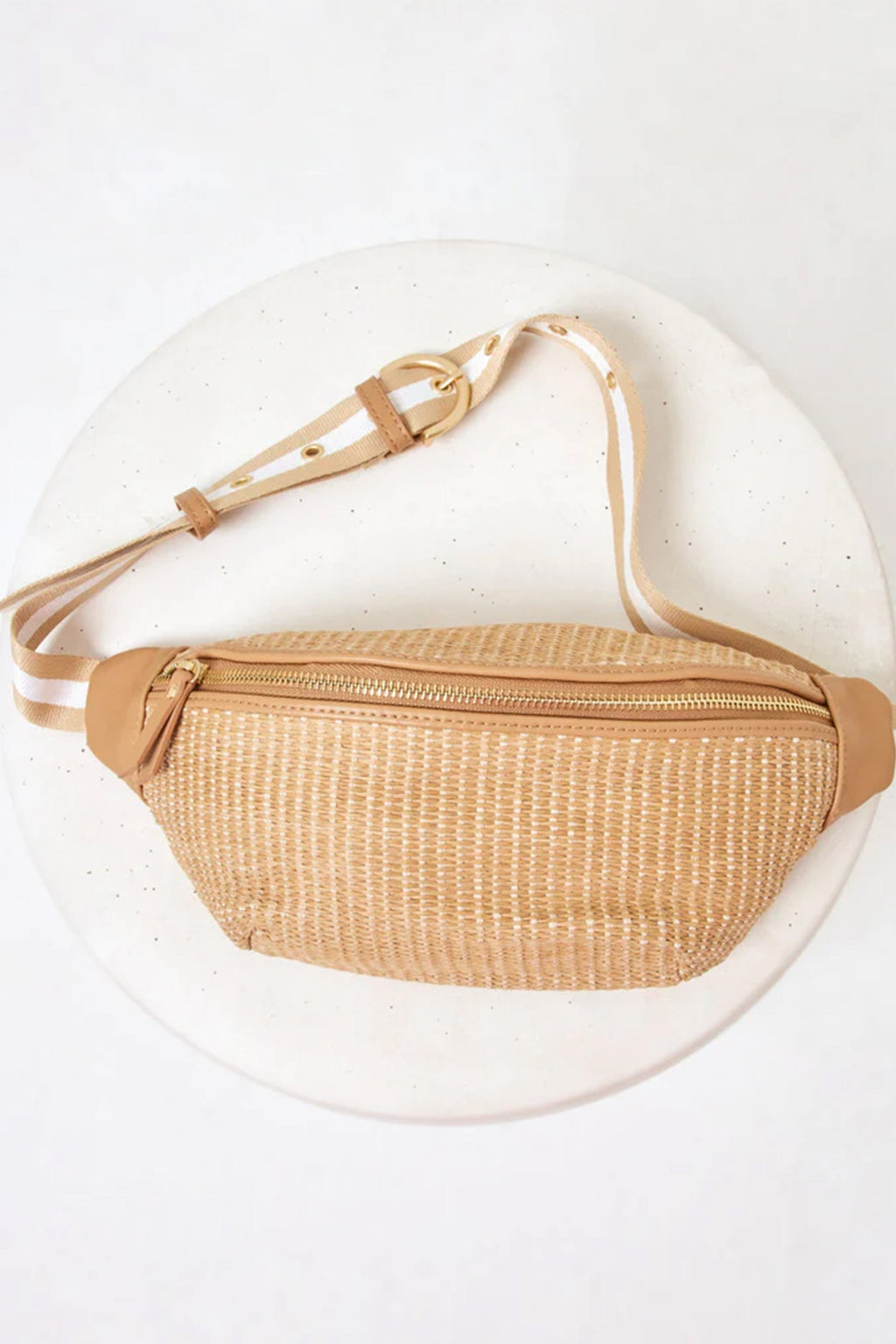 L SPACE | Evie Fanny Pack - Natural