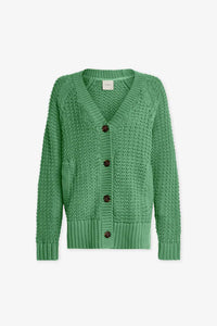 VARLEY | Carla Chunky Rib Cardigan - Jadesheen