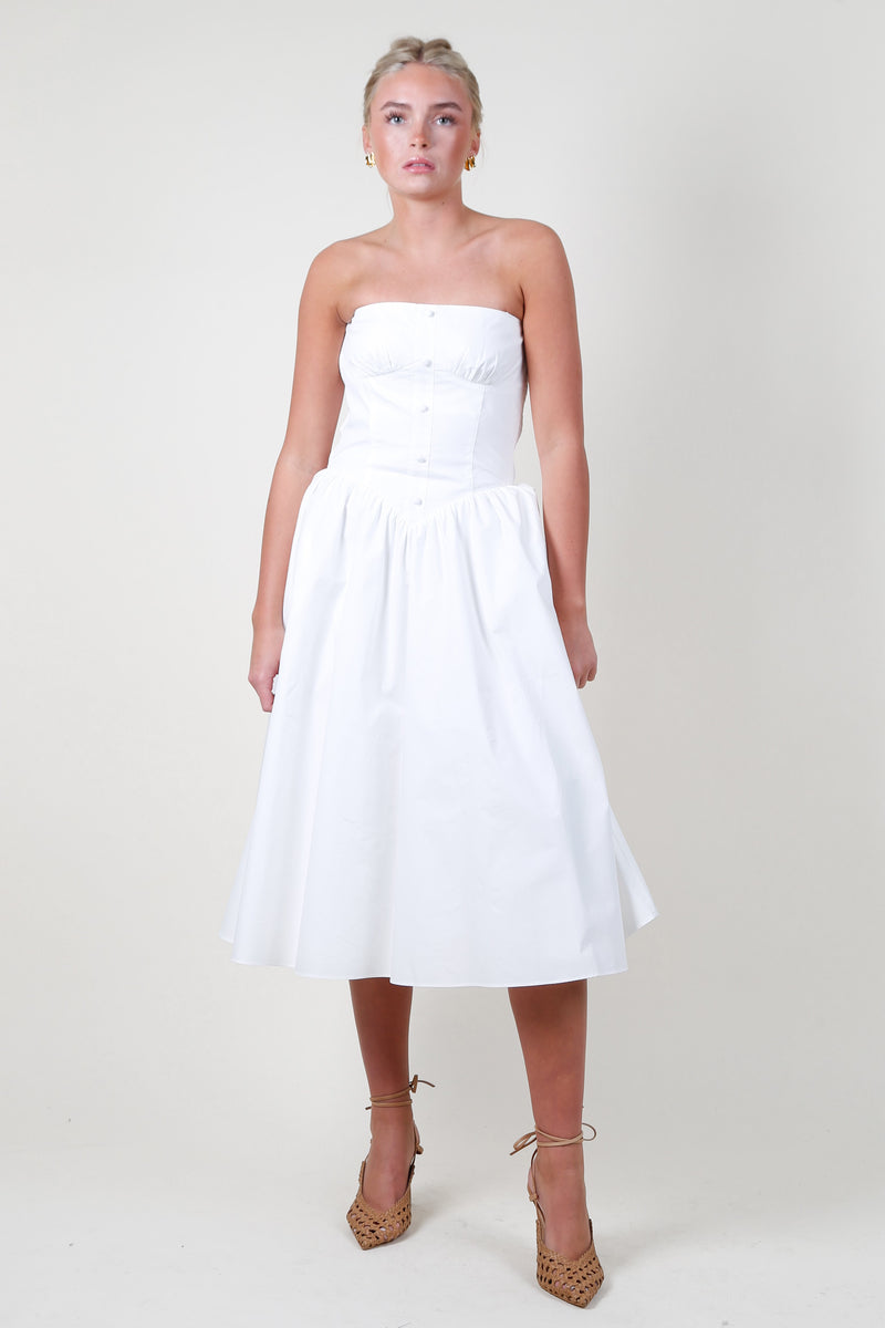 AMANDA UPRICHARD | Holland Dress - White