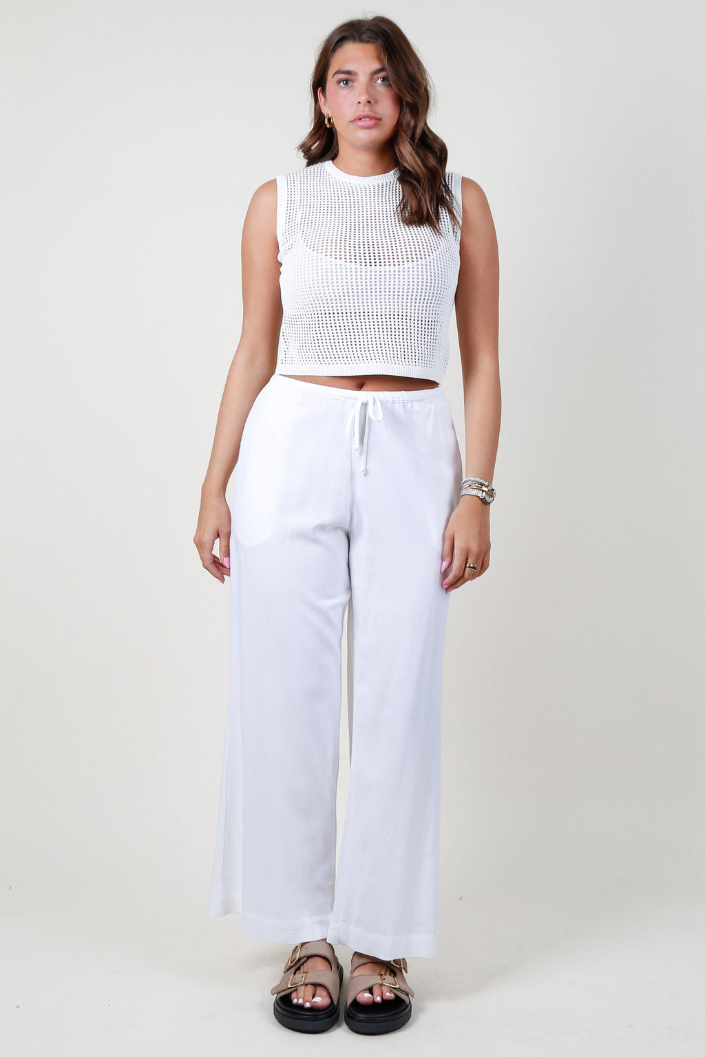 The Miley Top - White