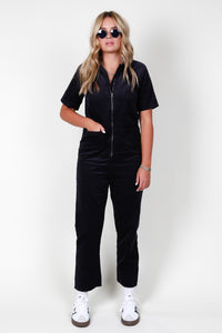 The Cloby Jumpsuit - Charcoal