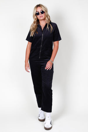 The Cloby Jumpsuit - Charcoal