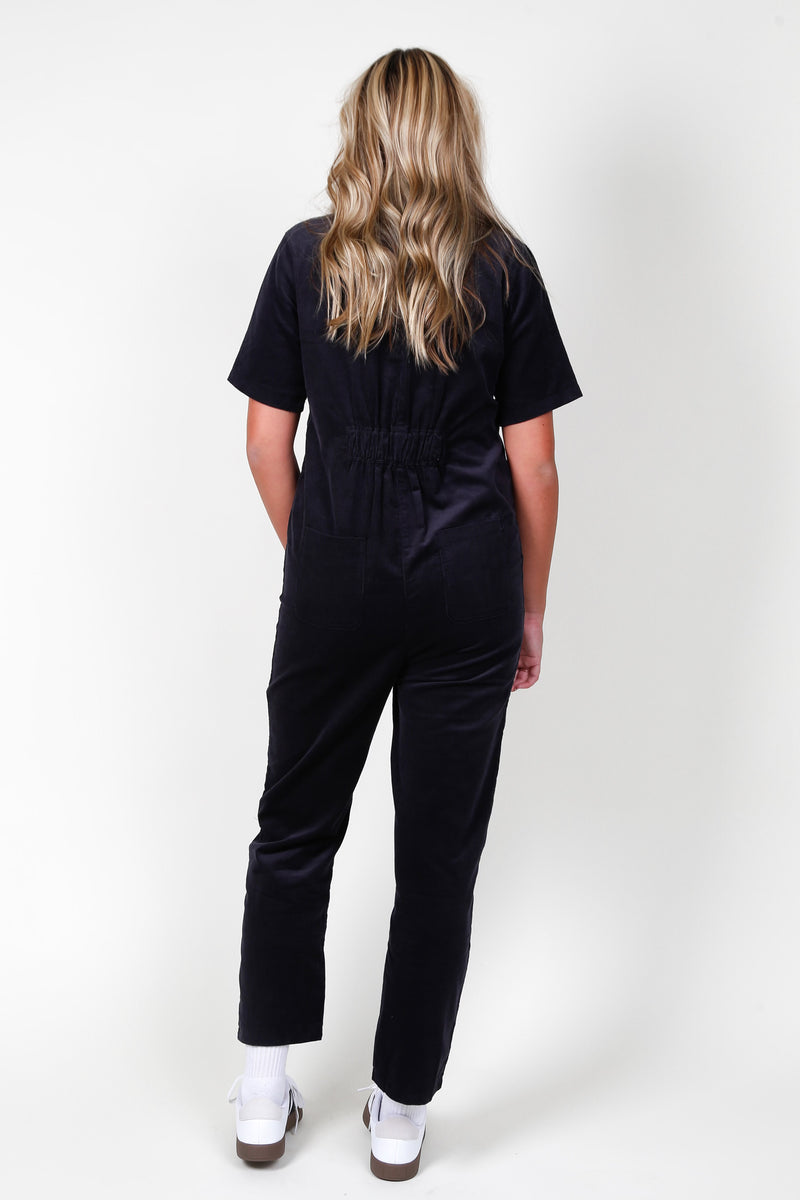 The Cloby Jumpsuit - Charcoal