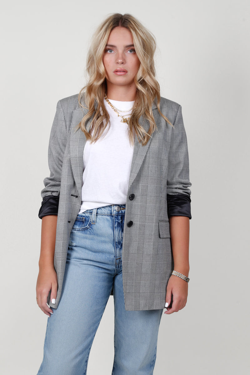 FRAME | The Oversized Blazer - Noir