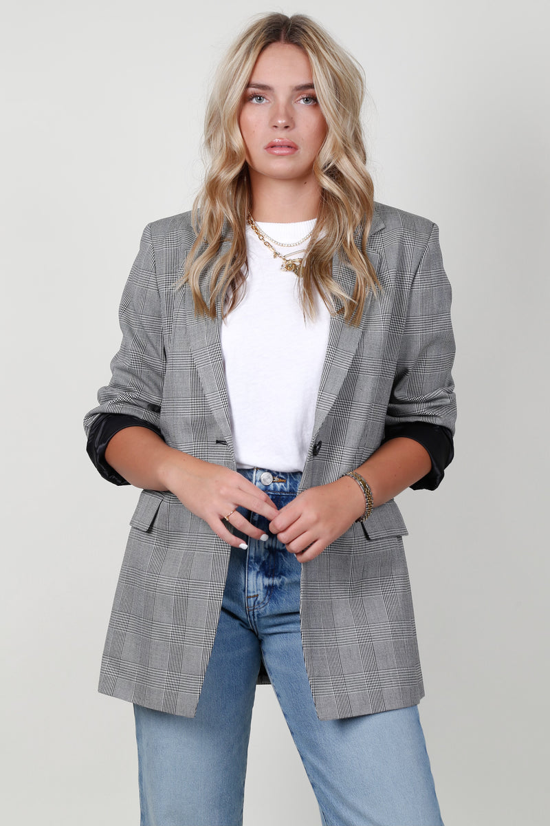 FRAME | The Oversized Blazer - Noir